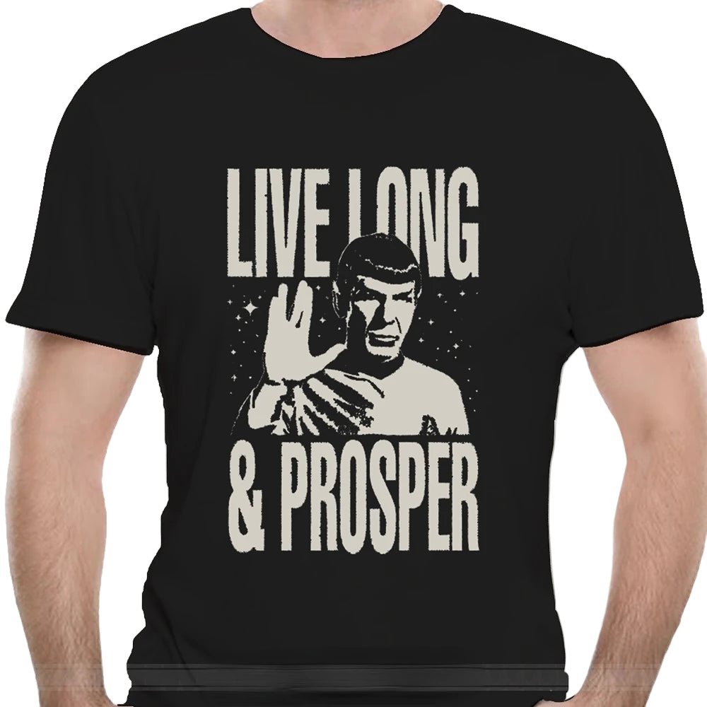 חולצת ספוק – “Live Long & Prosper” מסע בין כוכבים