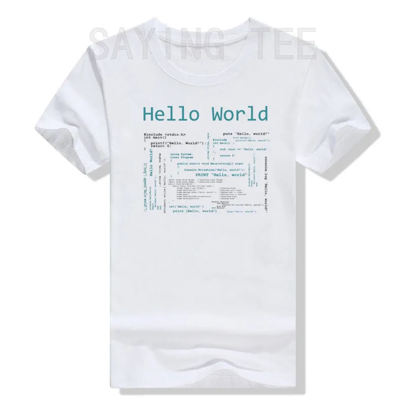 Hello World – חולצת המתכנתים האולטימטיבית
