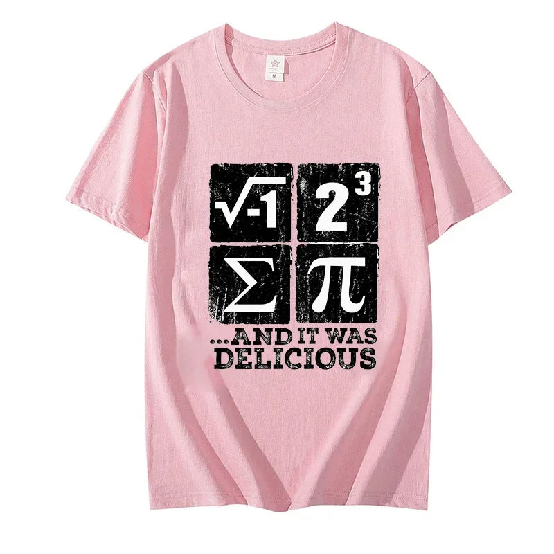 חולצת "i 8 Σ π" – וזה היה טעים!