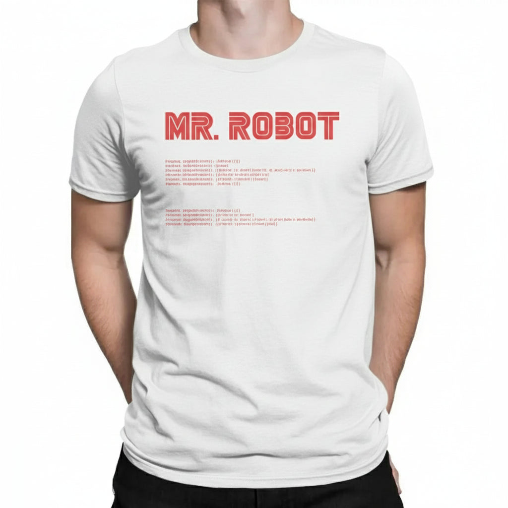 חולצת Mr. Robot לגיקים של סייבר וקוד | עיצוב בהשראת הסדרה