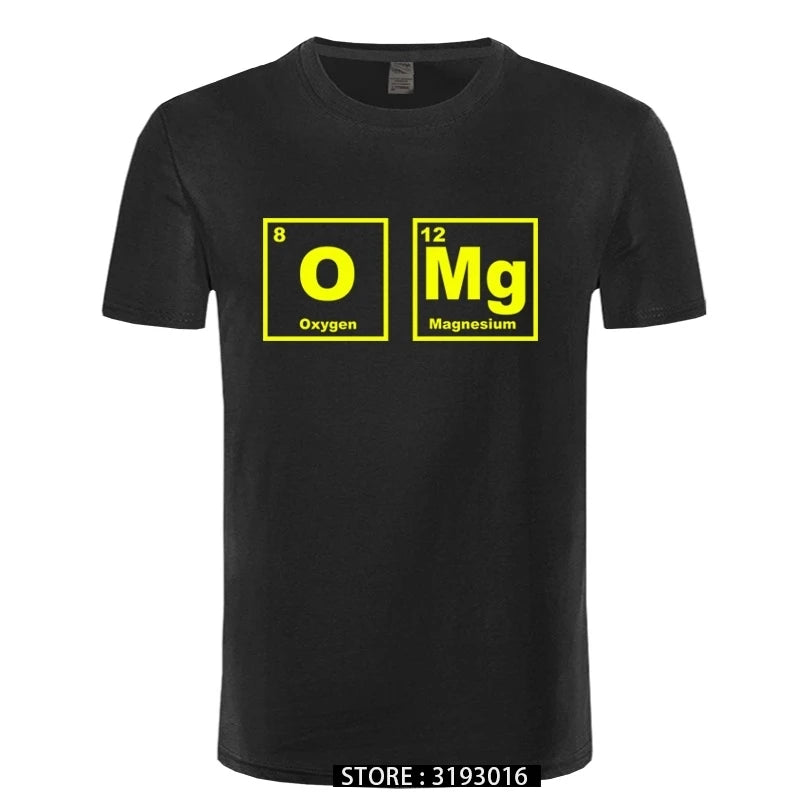 חולצת “O Mg” – המדע של התלהבות