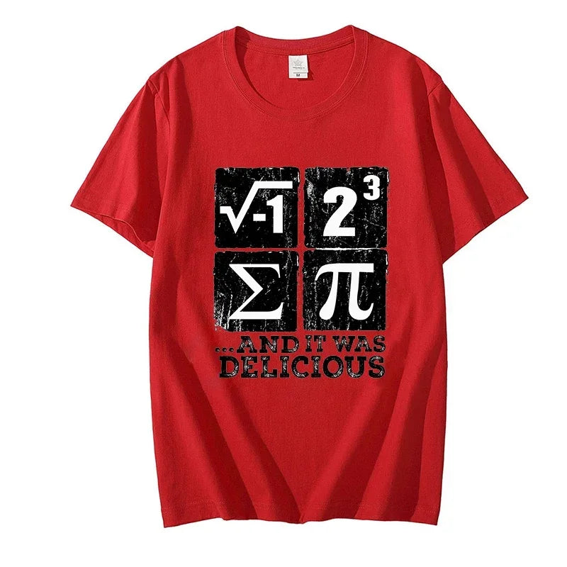 חולצת "i 8 Σ π" – וזה היה טעים!
