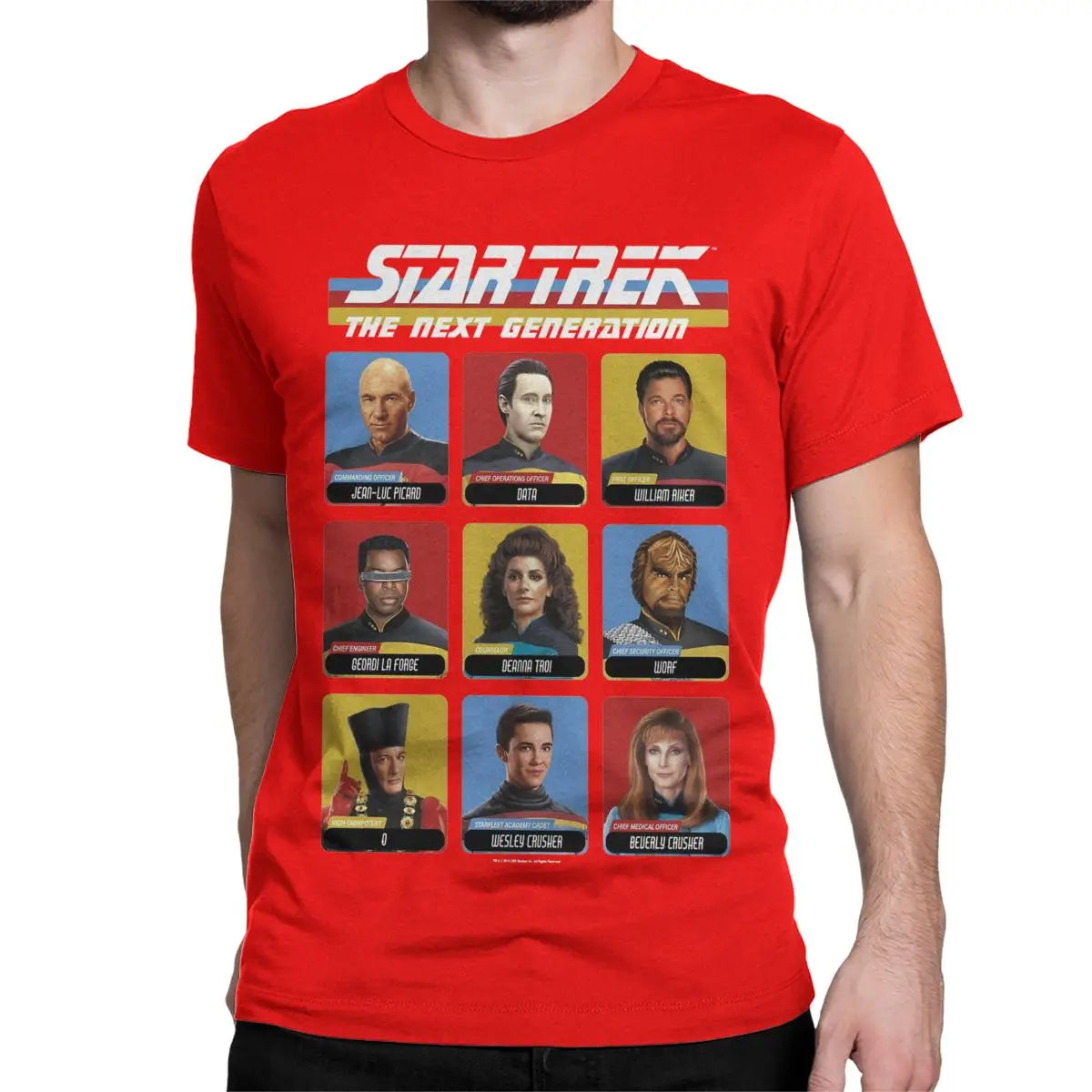 חולצת Star Trek: The Next Generation – צוות הגשר |
