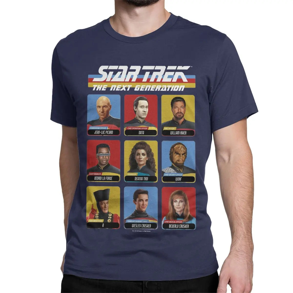 חולצת Star Trek: The Next Generation – צוות הגשר |