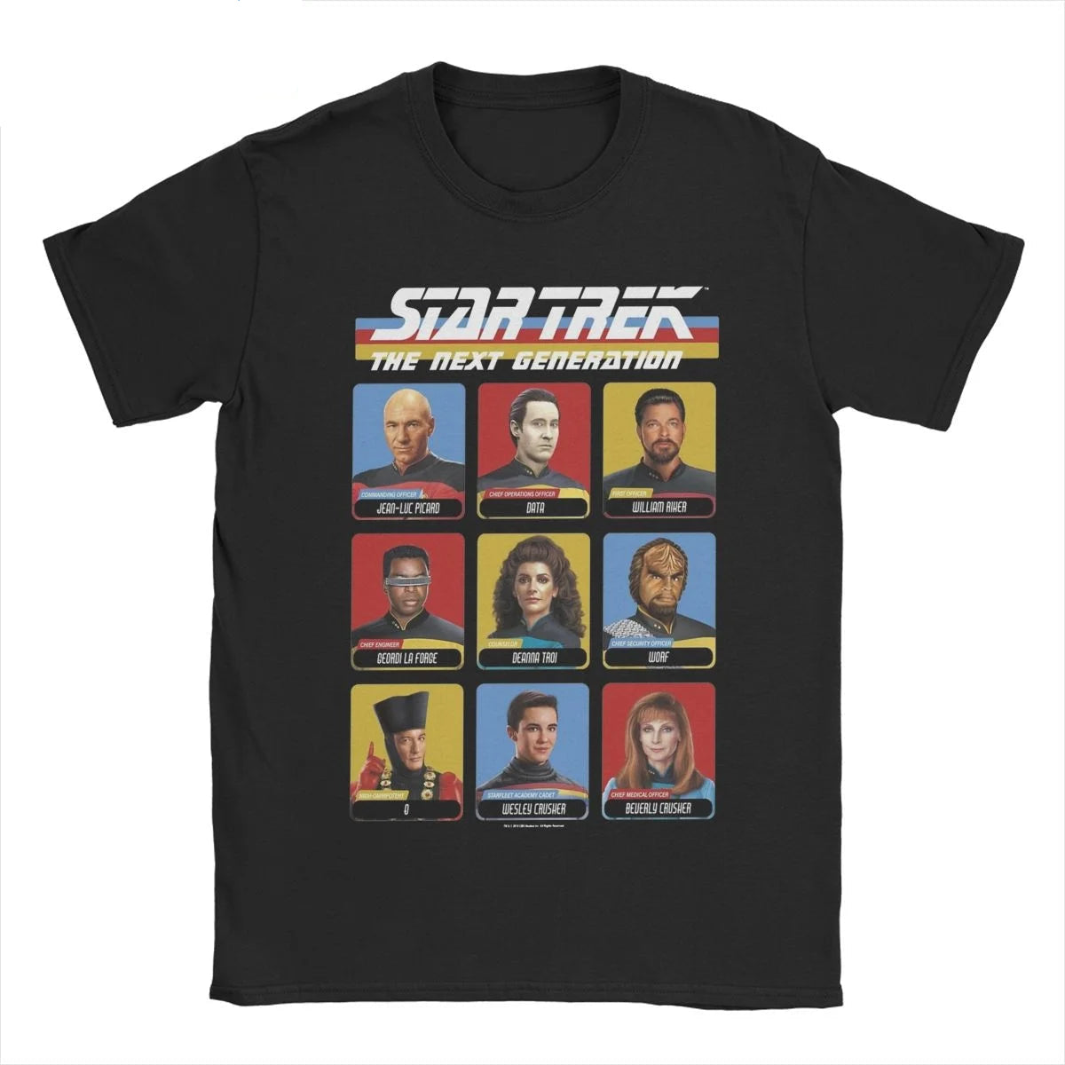 חולצת Star Trek: The Next Generation – צוות הגשר |