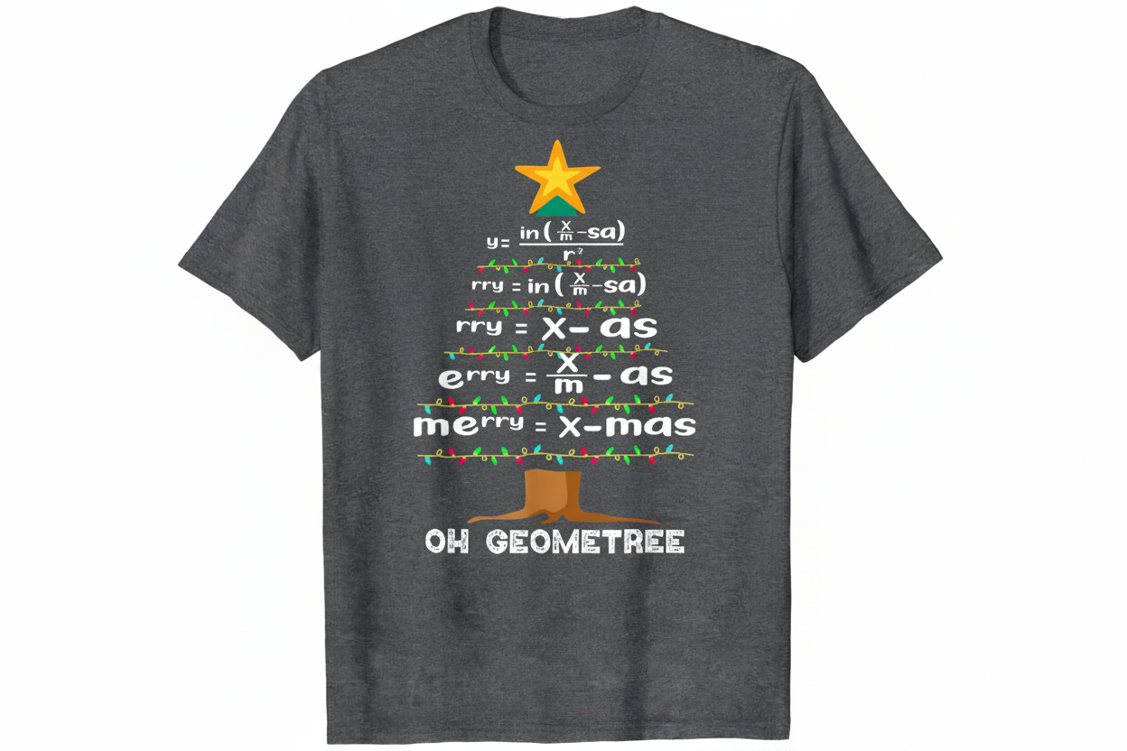 עץ חג מתמטי – Oh Geometree