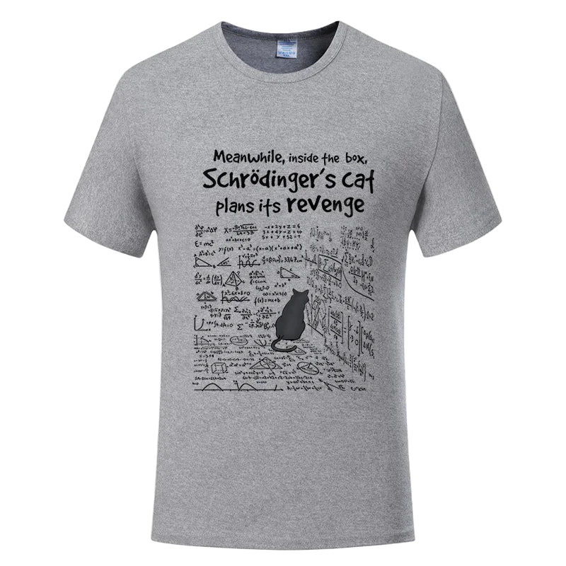 חולצת Schrödinger’s Cat – נקמה קוונטית מתבשלת