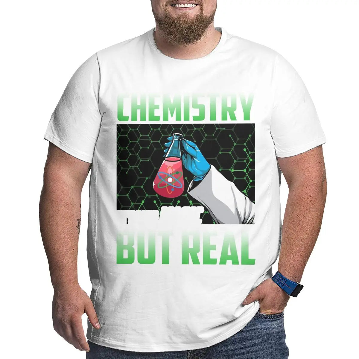 חולצת "כימיה – זה כמו קסם, רק אמיתי"