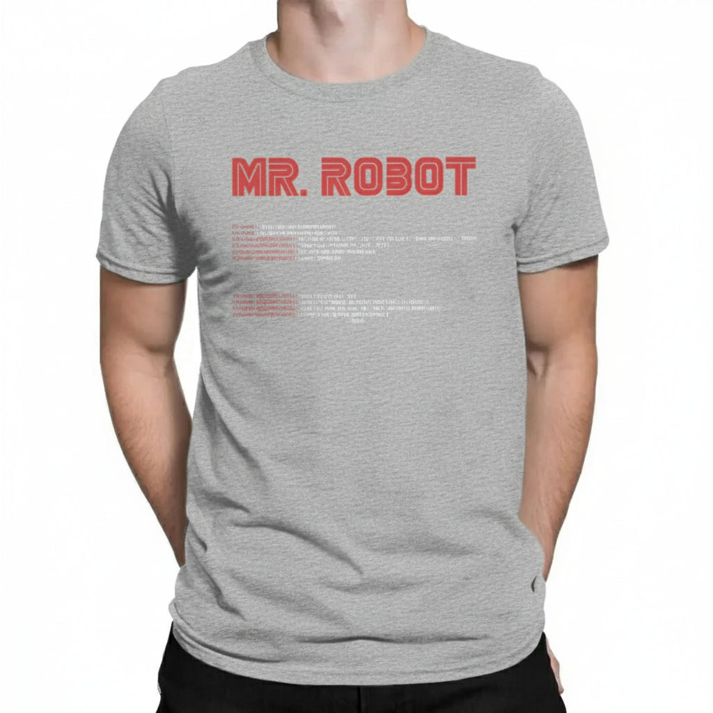 חולצת Mr. Robot לגיקים של סייבר וקוד | עיצוב בהשראת הסדרה