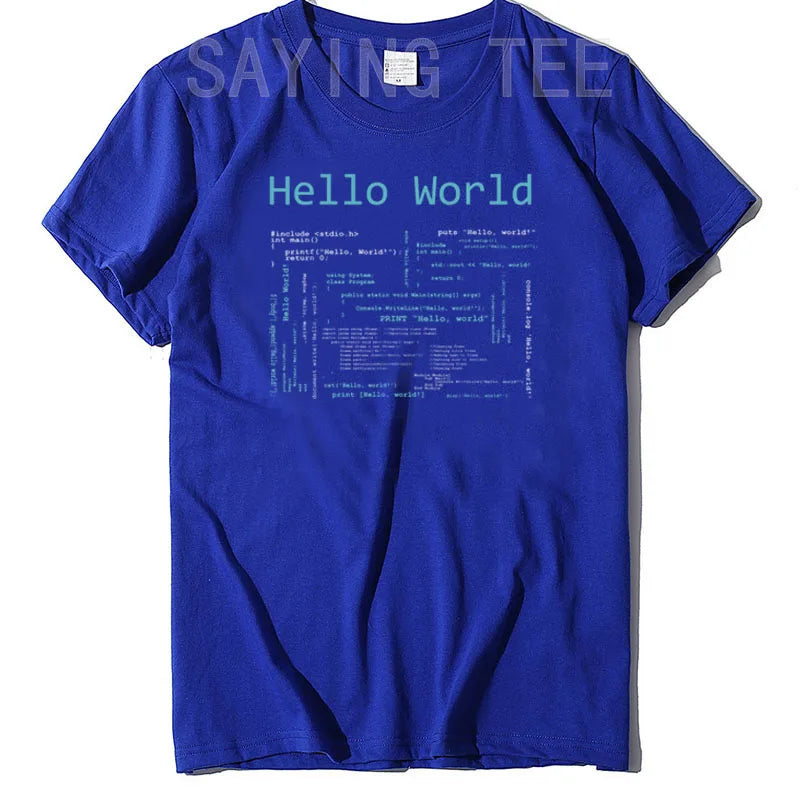 Hello World – חולצת המתכנתים האולטימטיבית