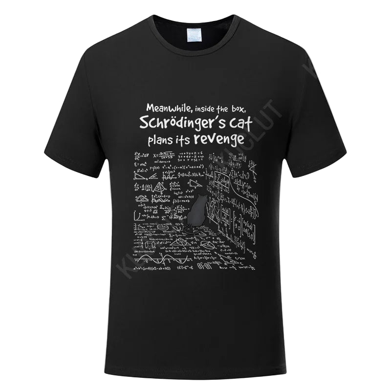 חולצת Schrödinger’s Cat – נקמה קוונטית מתבשלת